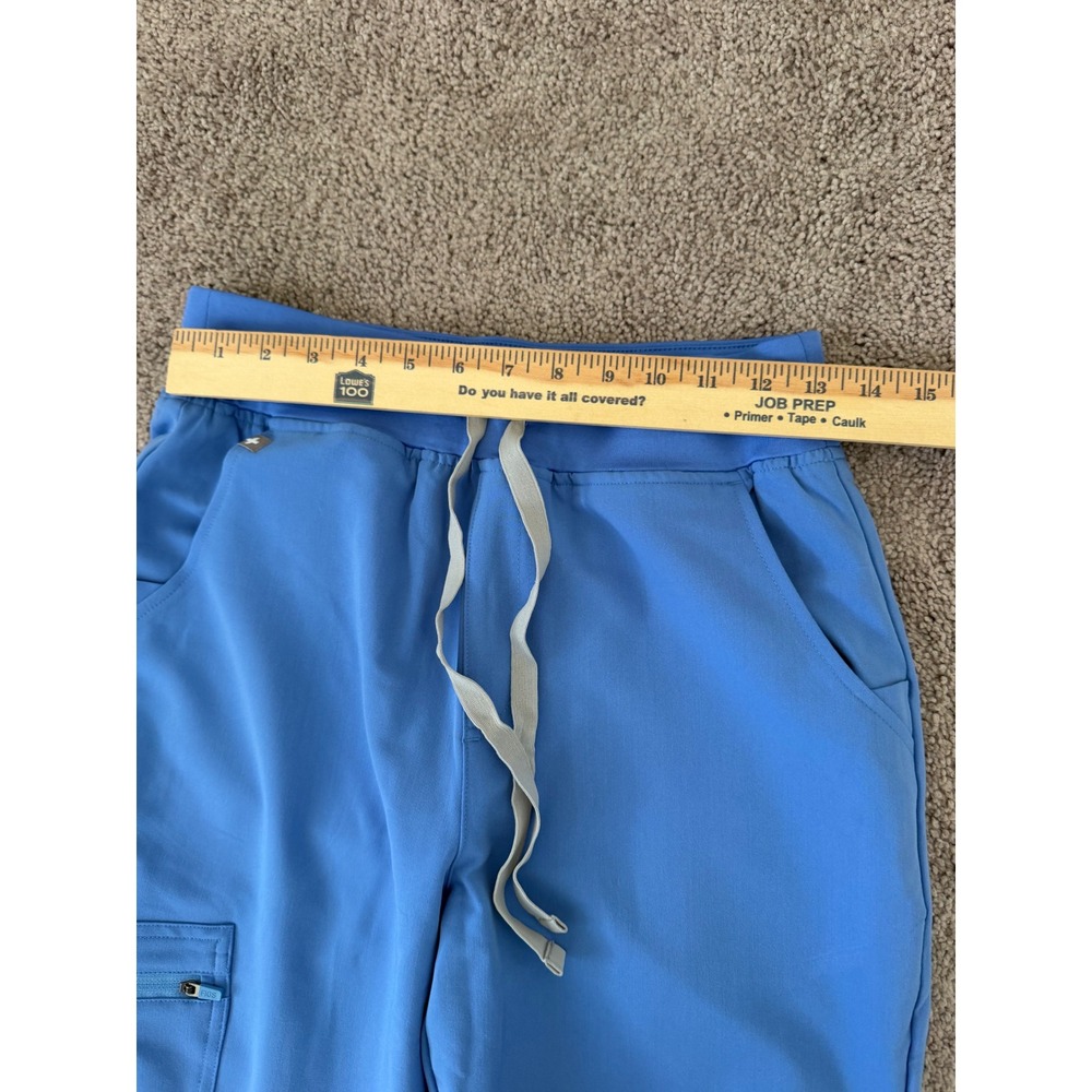 FIGS High Waisted Zamora Tall Yoga Jogger Scrub Pants Blue W22SW2012T Small Tall - Picture 10 of 11